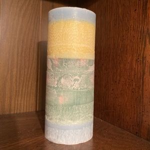 Spring fresh scented candle